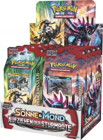 Aufziehen der Sturmröte Deck (dt.)