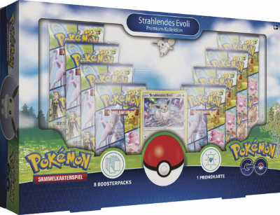 Pokemon GO Premium-Kollektion Strahlendes Evoli (DE)