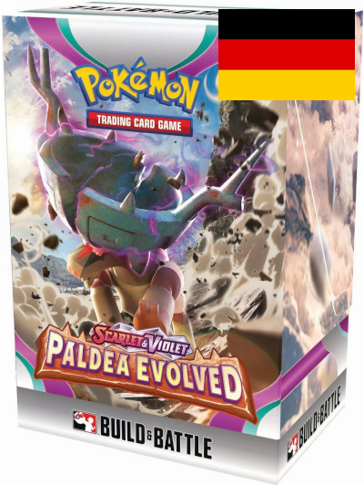 Pokemon Build&Battle Prerelease-Pack Entwicklungen in Paldea (DE)