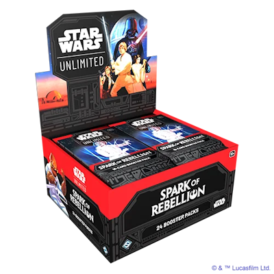 Star Wars: Unlimited – Spark of Rebellion Boosterdisplay (ENG)