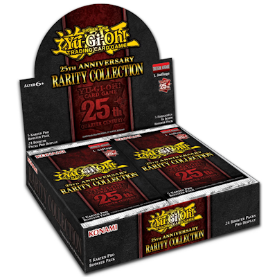 25th Anniversary Rarity Collection Boosterdisplay (DE)