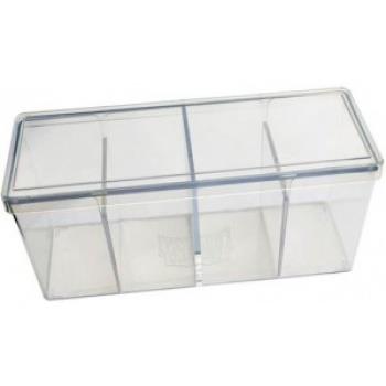 Dragon Shield 4-Compartment Box Clear