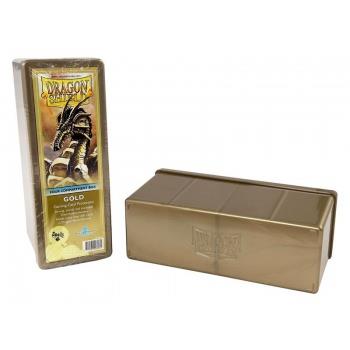 Dragon Shield 4-Compartment Box Gold