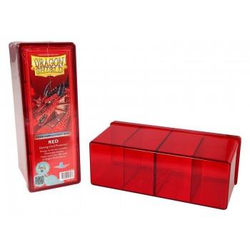 Dragon Shield 4-Compartment Box Red