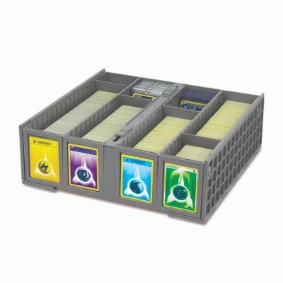 Collectible Card Bin Gray
