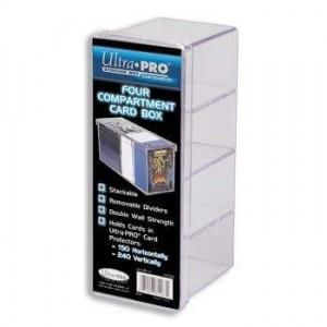 Ultra Pro 4-Compartment Box