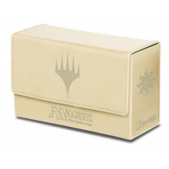 Ultra Pro White Mana Dual Flip Box