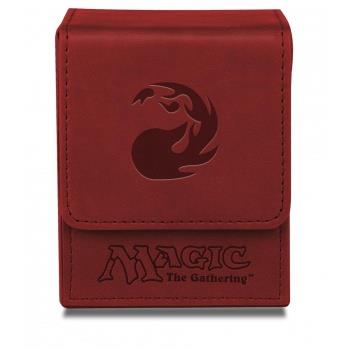 Ultra Pro Red Mana Flip Box