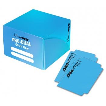 Ultra Pro PRO-DUAL Deck Box Light Blue