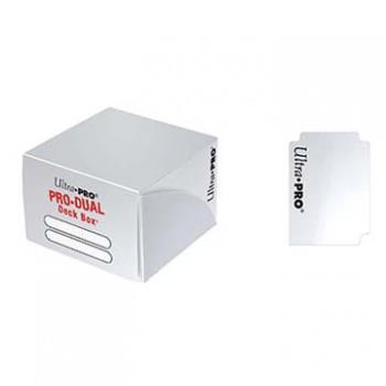Ultra Pro PRO-DUAL Deck Box White