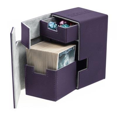 Ultimate Guard Flip'n'Tray Xenoskin Deck Case 100+ Purple