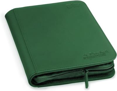 Ultimate Guard ZipFolio 4-Pocket XenoSkin Grün