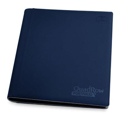 Ultimate Guard 24-Pocket Quadrow XenoSkin Blau