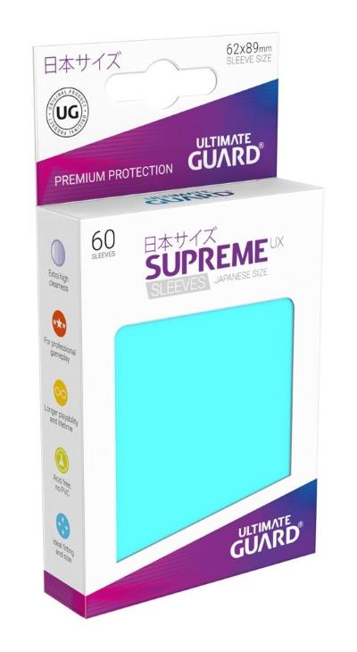 Ultimate Guard Supreme UX Sleeves Small Aqua (60)