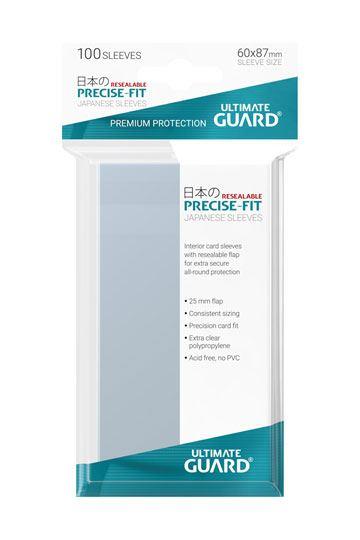 Ultimate Guard Precise-Fit Resealable Small Sleeves (100)