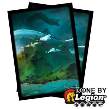 Blackfire Double-Matte Sleeves Legion - Island (50)