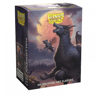 Dragon Shield Brushed Art Sleeves Halloween Dragon 2023 (100)