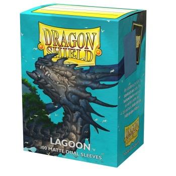 Dragon Shield Dual Matte Sleeves - Lagoon (Blau) (100)
