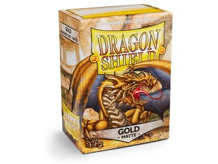 Dragon Shield Matte Sleeves Gold (100)