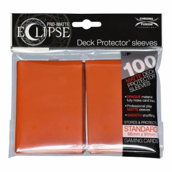 Ultra Pro Eclipse Sleeves Pumpkin Orange (100)
