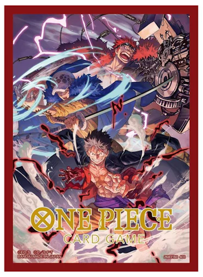 One Piece Card Game Official Card Sleeve 4 - The Three Captains (70)