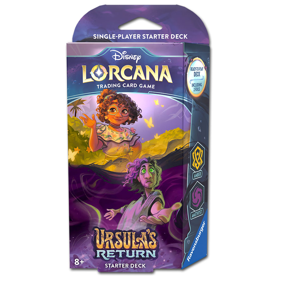 Disney Lorcana: Ursula's Return Starter Deck - Amber/Amethyst (ENG)
