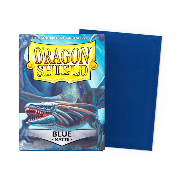 Dragon Shield Matte Sleeves Blue (100)