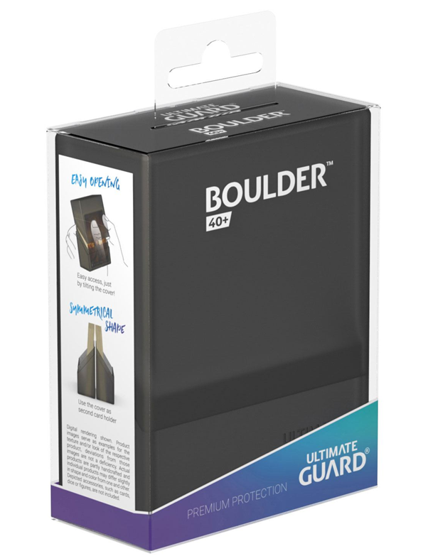 Ultimate Guard Boulder Deck Case 40+ Black / Onyx
