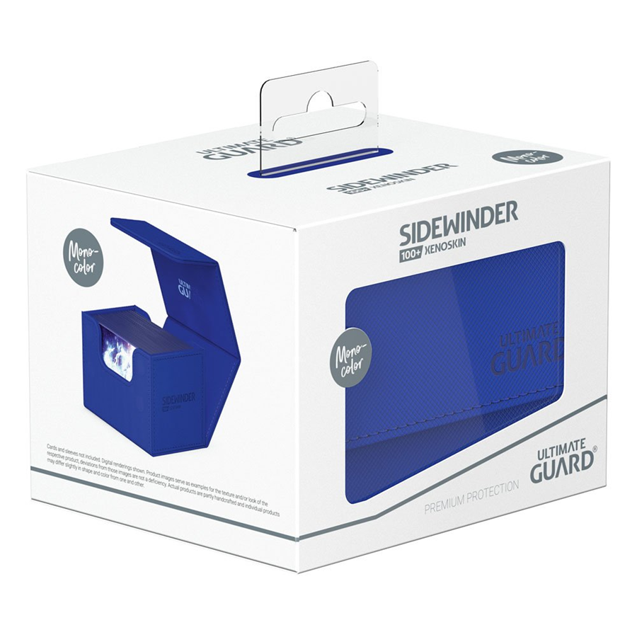Ultimate Guard SideWinder XenoSkin Monocolor Deck Case 100+ Blue