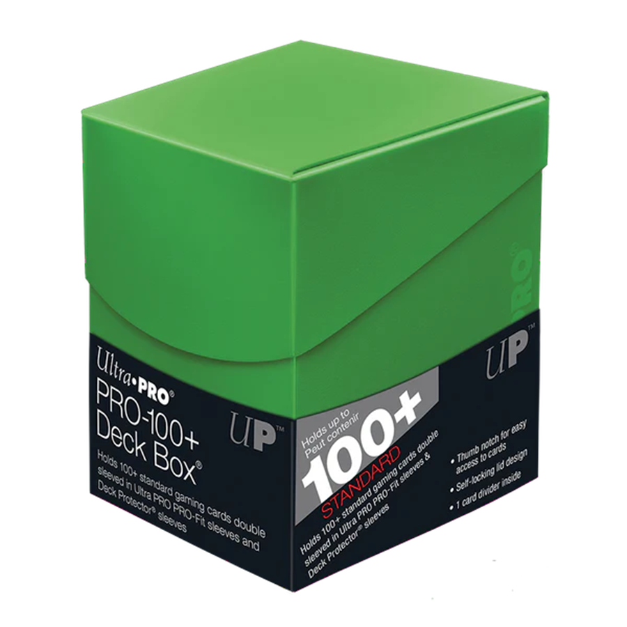 Eclipse PRO 100+ Lime Green Deck Box