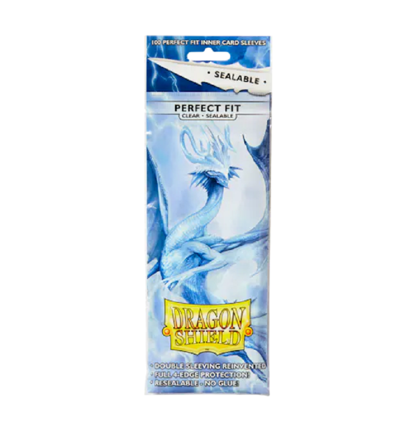 Dragon Shield Perfect Fit Sealable Sleeves Clear (100)