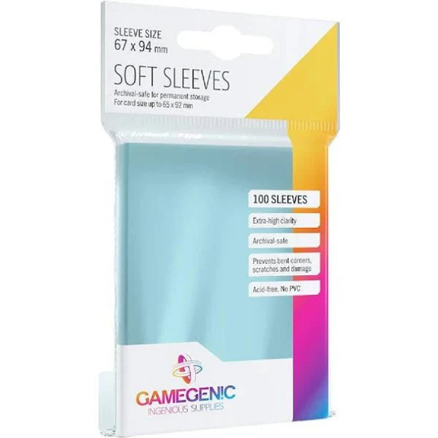 Gamegenic Soft Sleeves (Penny Sleeves) (100)