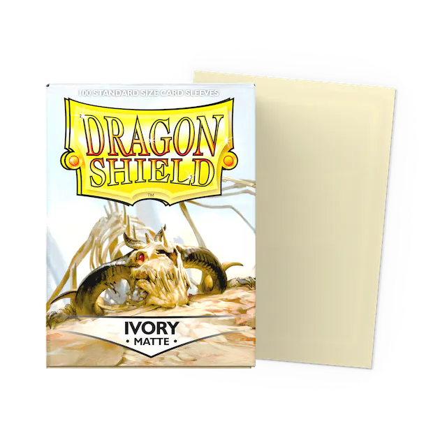 Dragon Shield Matte Sleeves Ivory (100)