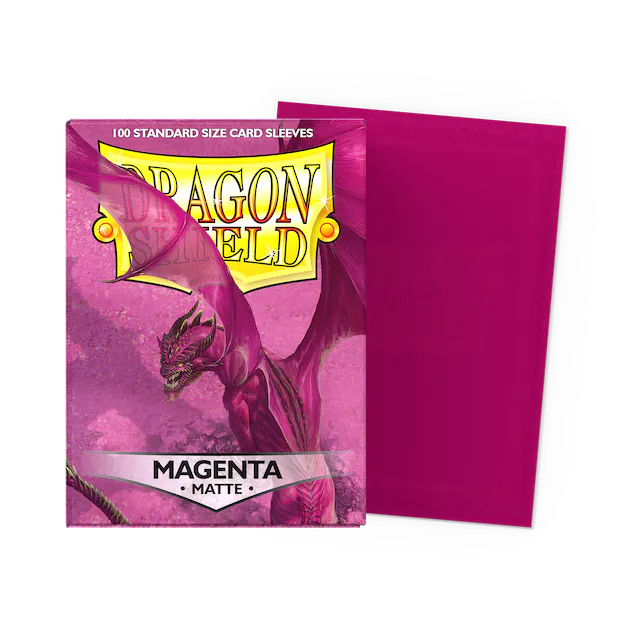 Dragon Shield Matte Sleeves Magenta (100)