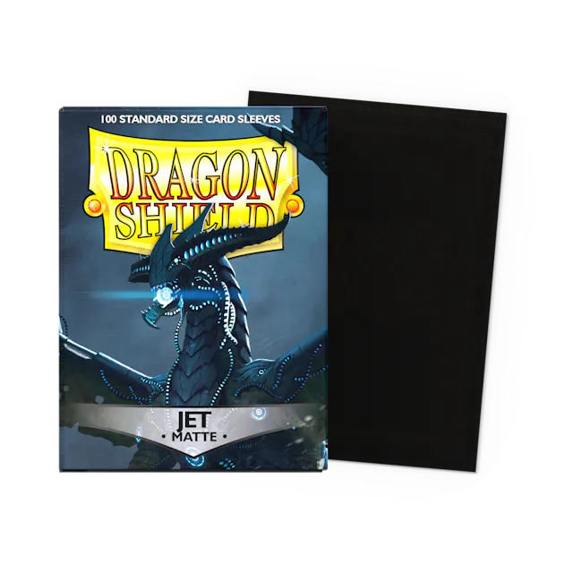 Dragon Shield Matte Sleeves Jet (100)