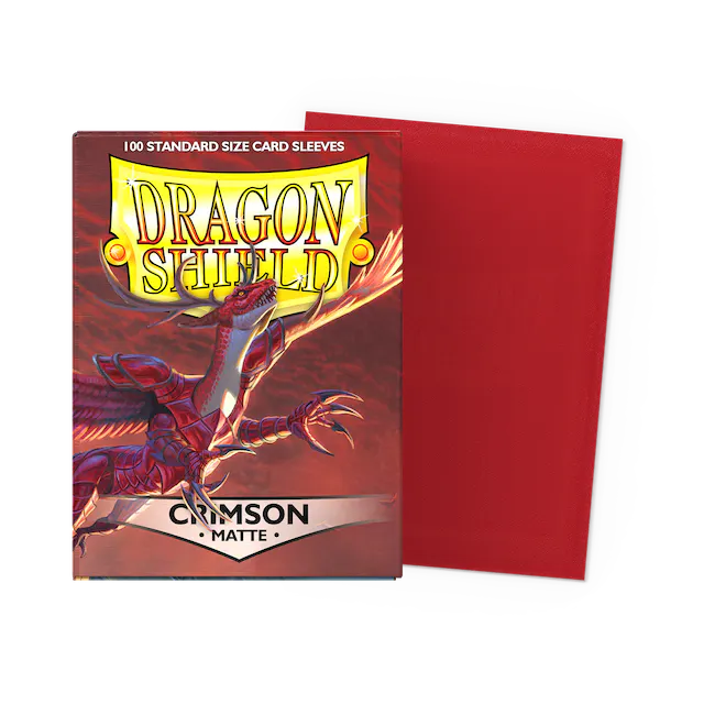 Dragon Shield Sleeves Crimson (100)