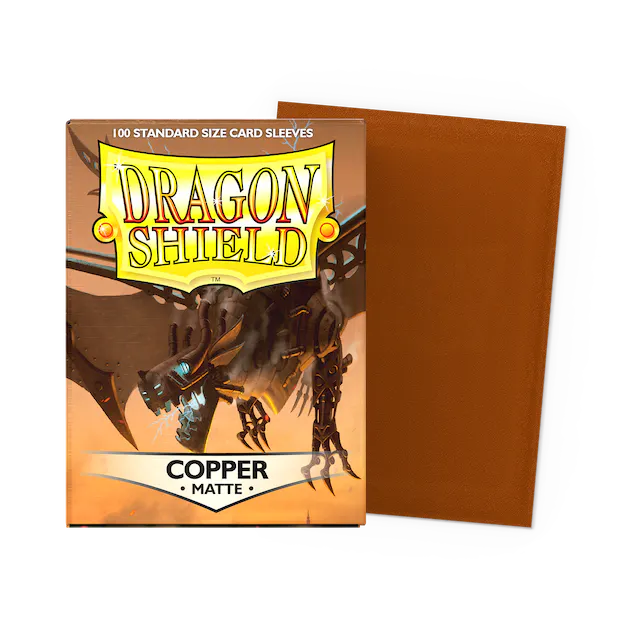 Dragon Shield Matte Sleeves Copper (100)