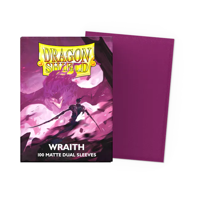 Dragon Shield Dual Matte Sleeves - Wraith (Violett) (100)