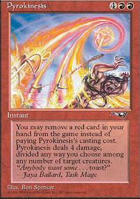 Pyrokinesis