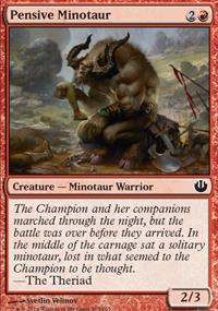 Pensive Minotaur