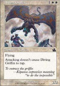 Diving Griffin