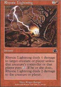 Rhystic Lightning
