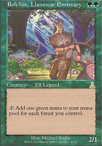 Rofellos, Llanowar Emissary