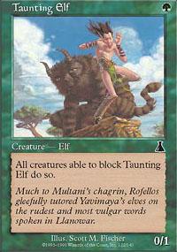 Taunting Elf
