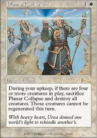 Planar Collapse