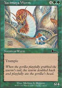Yavimaya Wurm