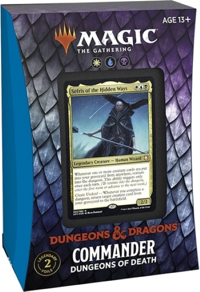 dungeons & dragons: abenteuer in den forgotten realms commander deck: gewölbe des todes (de)