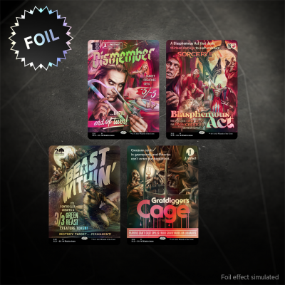 secret lair drop series: monster movie marathon - foil (eng)